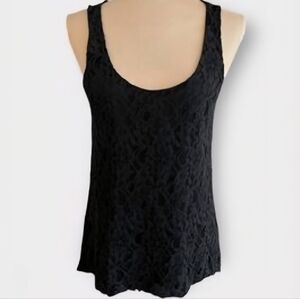 AREA Sleeveless Lace Top